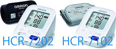 オムロンHCR-7202とHCR-7102