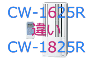 CW-1625とCW-1825の違い