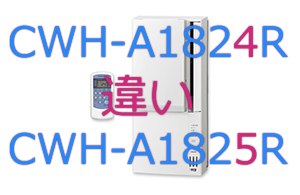 CWH-A1824RとCWH-A1825Rの違い