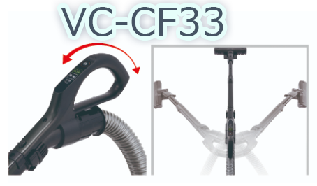 VC-CF33のハンドル